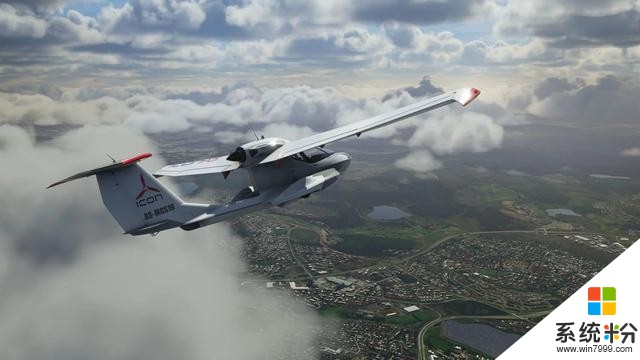 《微软飞行模拟》新截图太美了蓝天白云驾机翱翔(18)