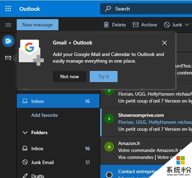 微软Outlook.com新增支持谷歌多个服务：包括Gmail、日历以及GoogleDrive(1)