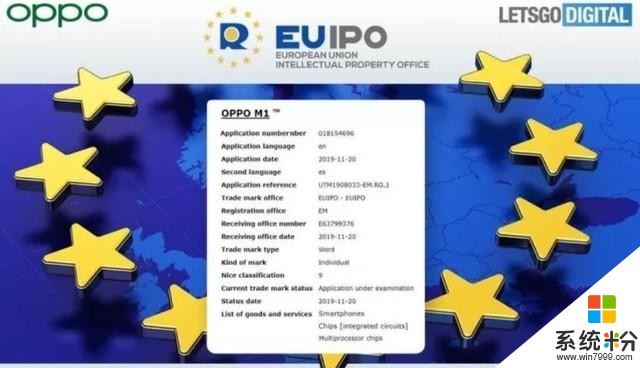OPPO自研芯片M1通过欧盟知识产权局批准，或集成5G基带(1)