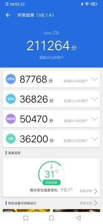 电量在线的性能实力派vivoZ5i全面评测(17)