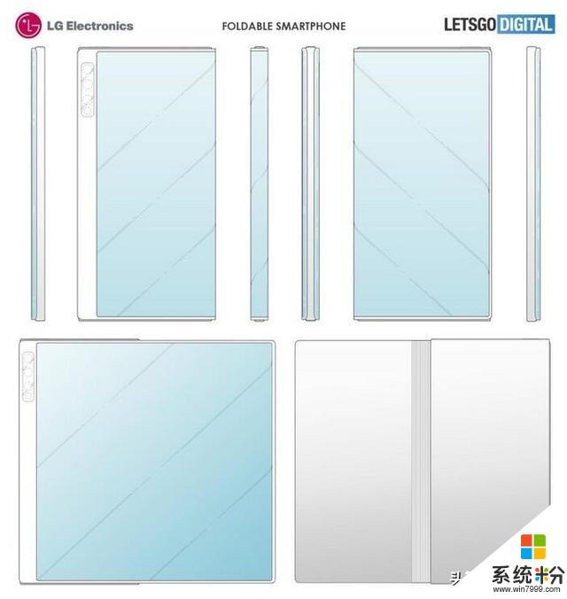 老牌安卓厂商LG发力折叠屏：外观设计曝光网友：这不就是MateX？(4)