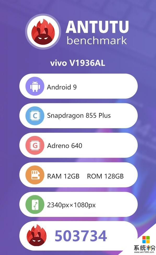 vivo又一款手机曝光：骁龙855Plus+12GB内存(2)