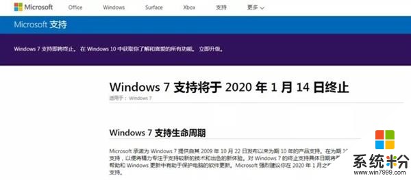 60%電腦仍在用的Windows 7下月正式退休(1)
