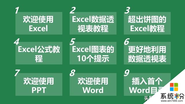 辦公小白們有福了，微軟已悄悄上線了9份Office入門教程，免費的(1)