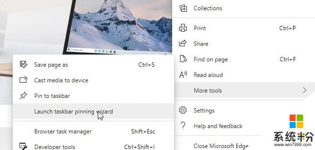 微软Chromium Edge用户现可将站点固定到Windows 10任务栏(1)