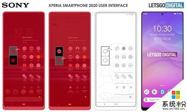 这是我们认识的那个索尼？Xperia新专利曝光：挖孔屏设计(3)