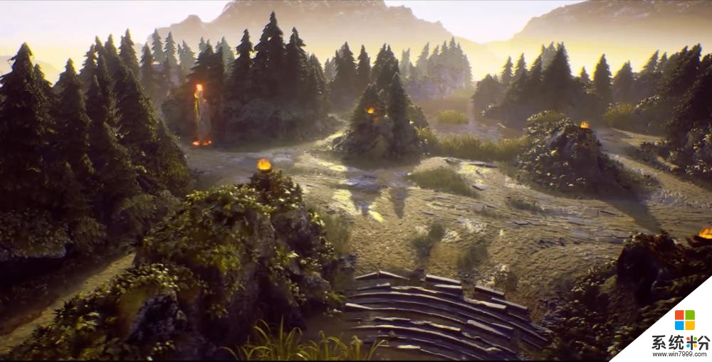玩家利用虚拟引擎重绘地图，带你领略“真实版”召唤师峡谷(9)