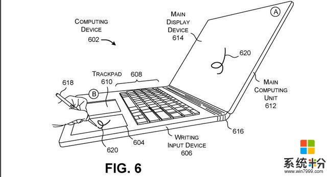 微软新专利曝光：新SurfaceBook键盘长这样(8)