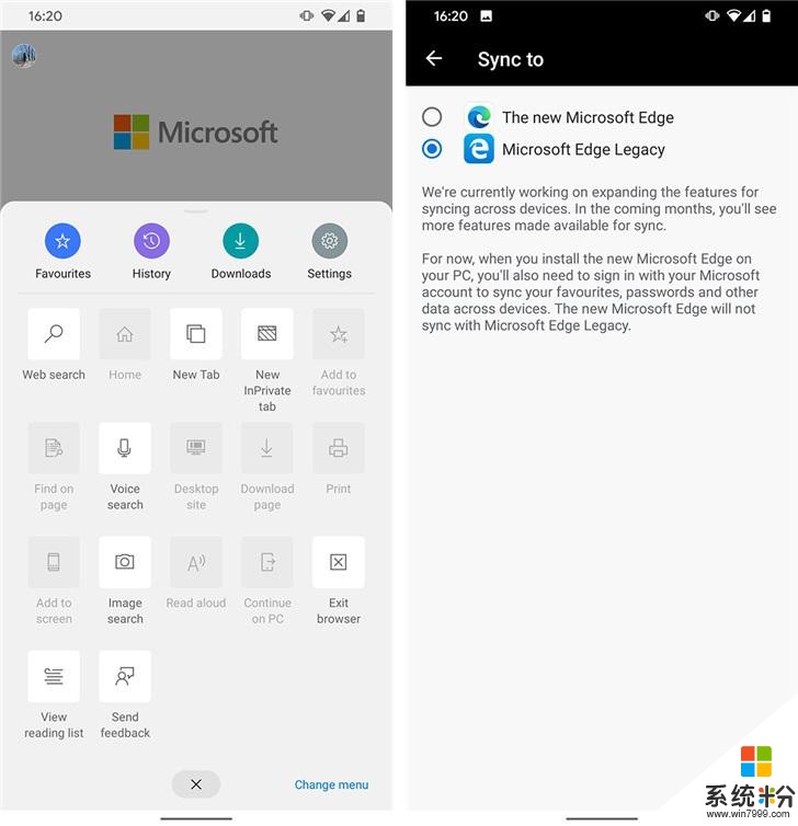 微软Edge Beta Android版更新已启用新图标设计(2)