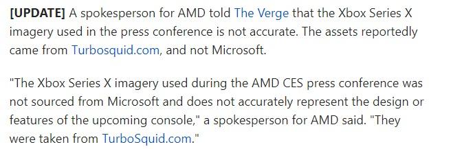 微軟XboxSeriesX意外亮相CES2020？AMD：圖源非微軟官方(1)