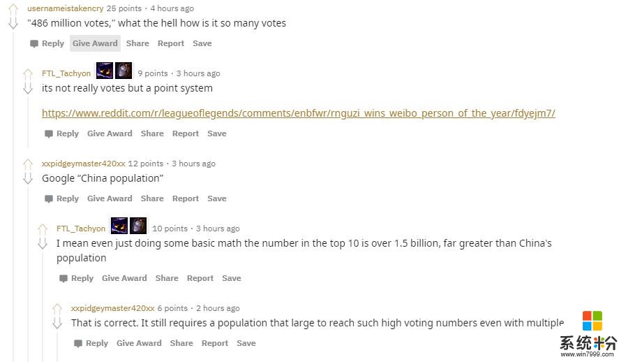 国外网友热议Uzi登顶年度人物：4.86亿张投票？这太疯狂了(5)