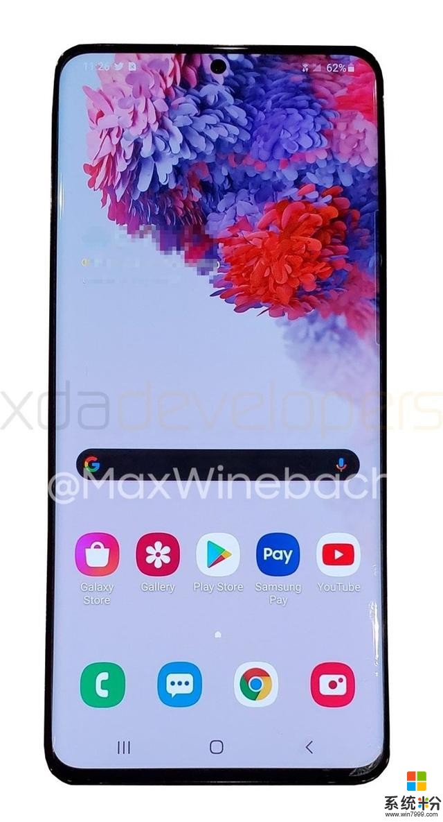 三星GalaxyS20+真机图曝光：更小的屏幕开孔(1)