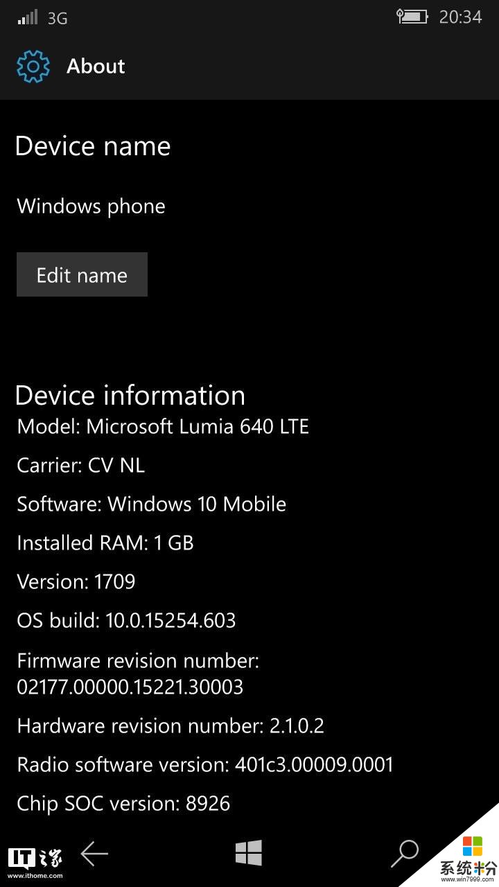 活到2020年，微软Windows 10 Mobile 15254.603正式版推送：代号2020-01B(2)