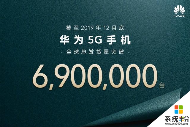 領跑5G市場！華為5G手機發貨量超690萬台，餘承東轉發慶祝(2)