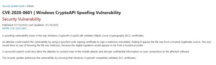 WindowsCryptoAPI存在严重安全漏洞微软推荐用户尽快升级(1)