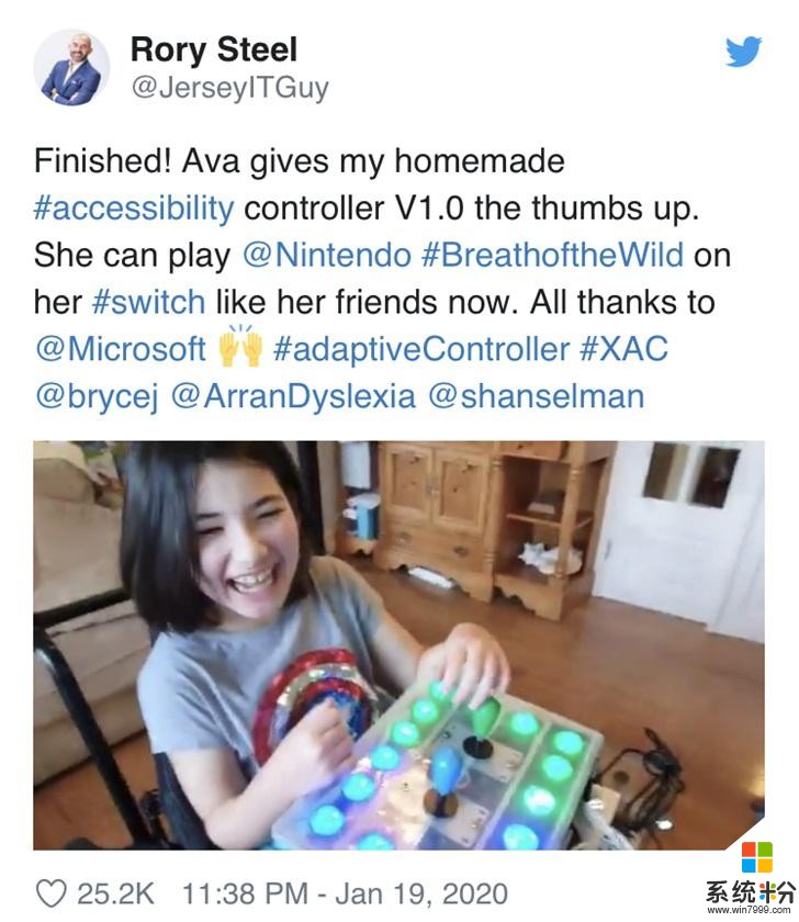 女儿的笑容胜过一切：一父亲改装Xbox控制器让女儿畅玩《塞尔达》(1)