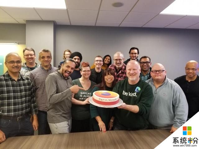 老梗開新花：Google與Mozilla分別為微軟新版Edge團隊送出蛋糕(2)