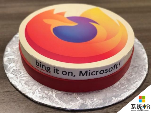 老梗開新花：Google與Mozilla分別為微軟新版Edge團隊送出蛋糕(3)