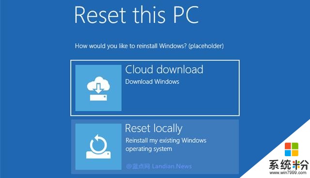 解决系统故障：微软透露Windows10云下载重装原理和优势(1)