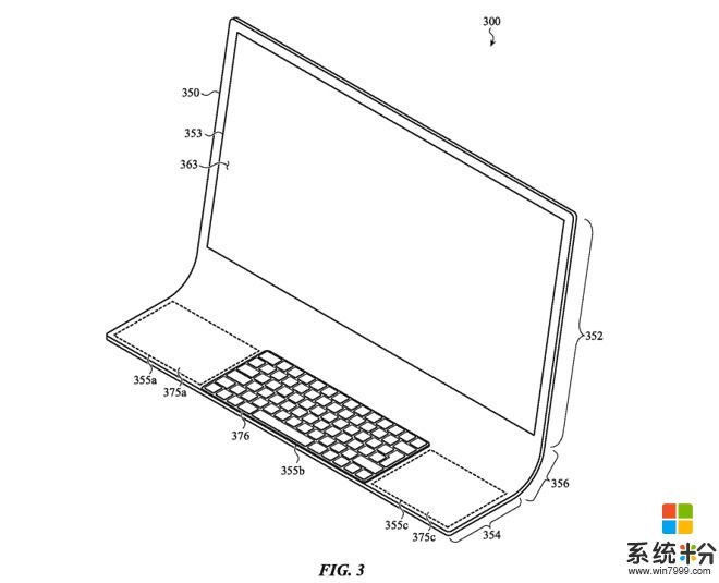 蘋果新專利：使用玻璃片設計iMac 實現弧形一體(2)