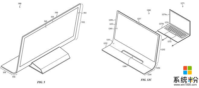 苹果新专利：使用玻璃片设计iMac 实现弧形一体(3)