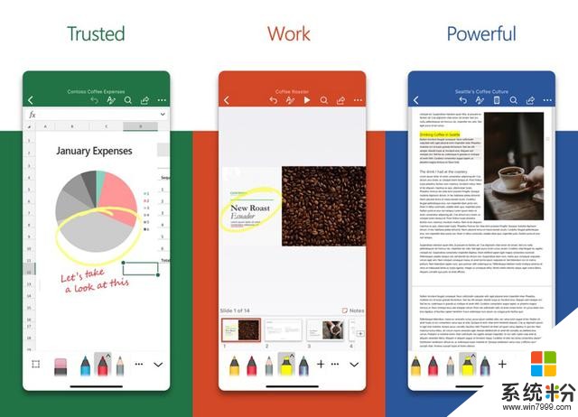 微软重新设计iOS版Office三件套：看起来更漂亮了(1)