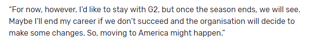 G2打野：今年如果再次失败，可能会选择离开G2加入LCS赛区(4)