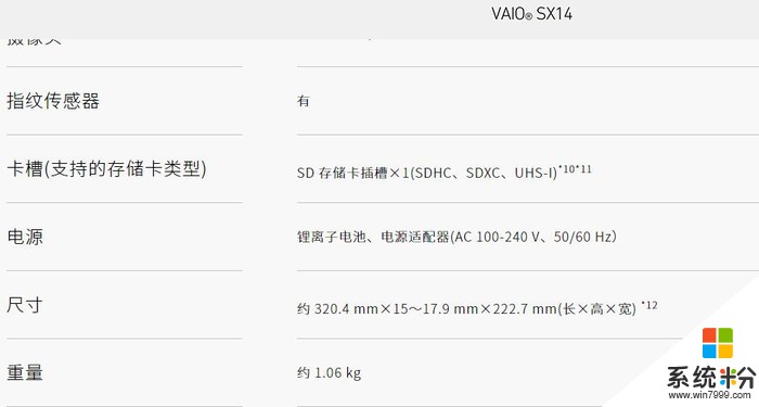 VAIO推2020年款VAIO SX12和SX14 可选i7-10710U(5)