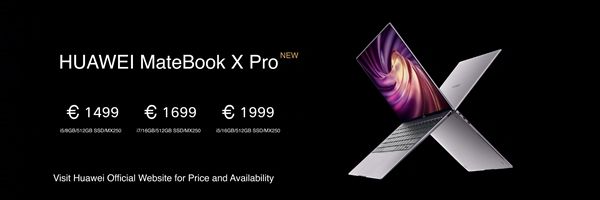 新款华为MateBook X Pro发布：3K触摸屏 1499欧元起(4)