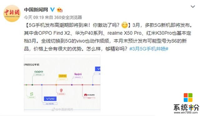 vivoS65G手机首次曝光：月末发布，vivo将全线切换5G(1)