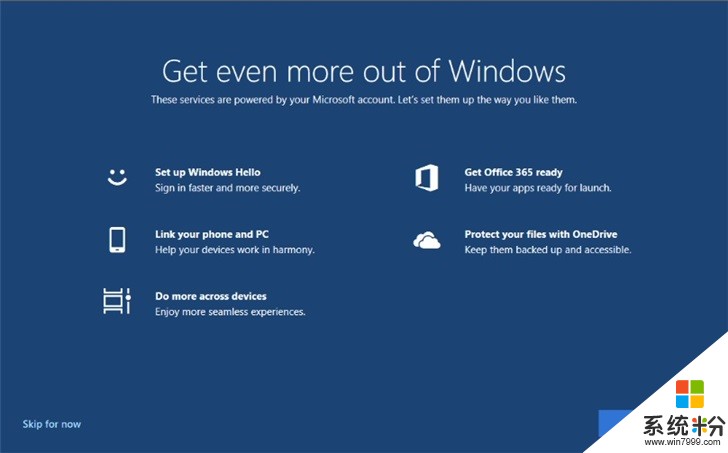 微软 Windows 10 全屏通知提醒体验：你的手机/Office 365/OneDrive 等升级设置(1)