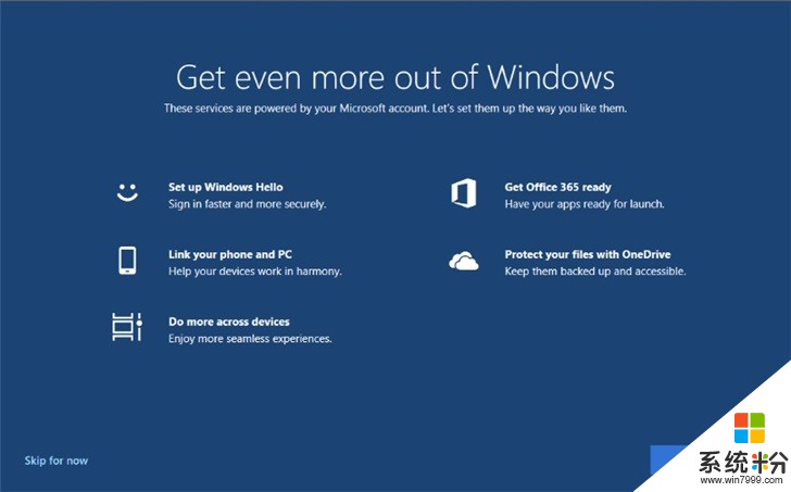 微軟 Windows 10 全屏通知提醒體驗：你的手機/Office 365/OneDrive 等升級設置(1)