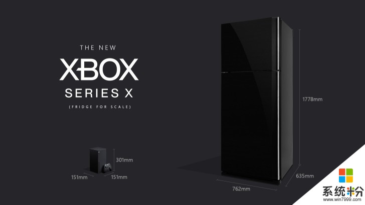 官方调侃设计：Xbox Series X 比冰箱小多了(3)