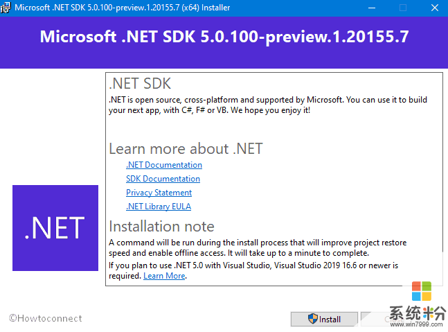 微软发布 .NET 5 首个预览版：支持Windows ARM64(2)