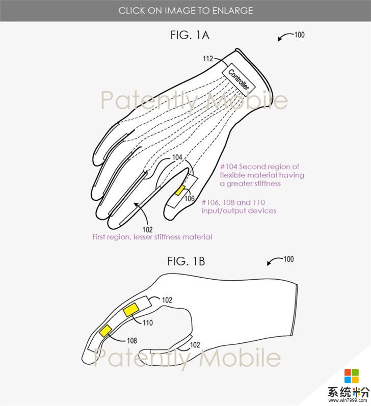 微软智能手套最新专利曝光(2)