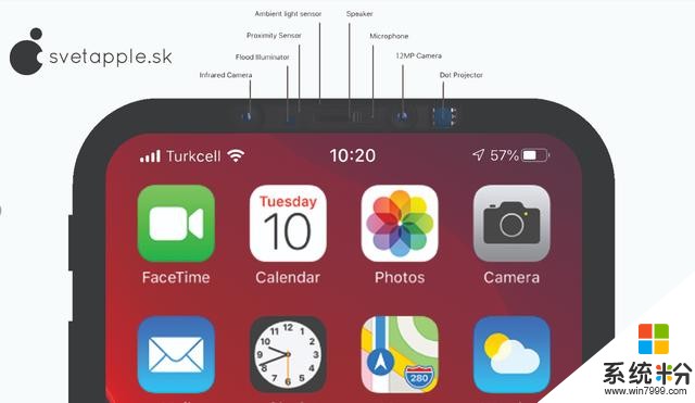 无刘海！全面屏iPhone12设计图曝光，这次有戏吗？(3)