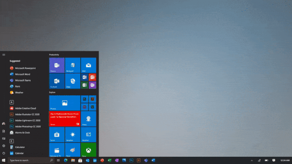 微软放出Windows 10开始菜单新UI预告：更简洁、全新图标(2)