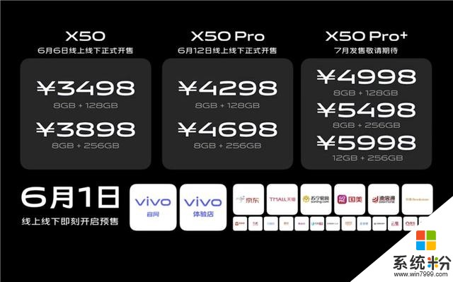 vivo X50系列正式发布 超感光微云台加持 售价3498元起(13)