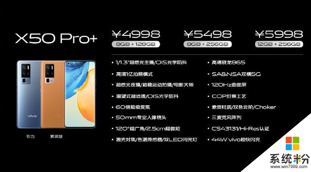 vivo X50系列正式发布：首创微云台主摄 3498元起售(10)