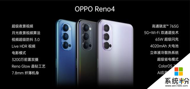 OPPO Reno4係列發布：主打超級夜景視頻，售價2999元起(7)