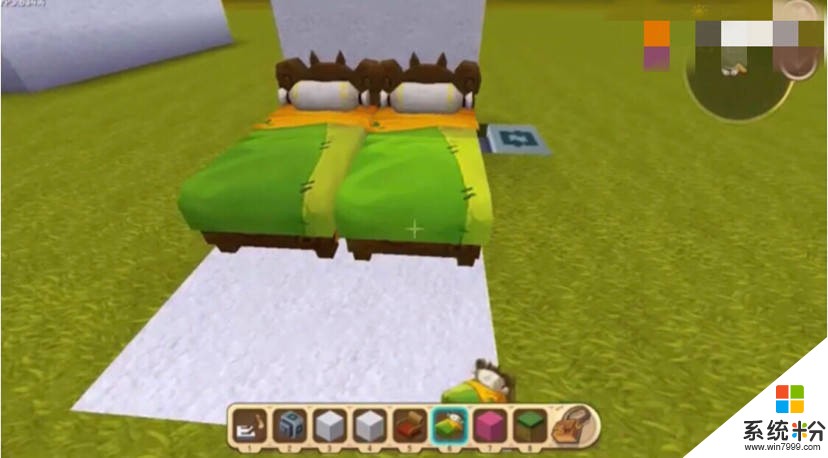《迷你世界》隐形床要怎么做？只需几步，朋友们都不知道你睡哪！(8)