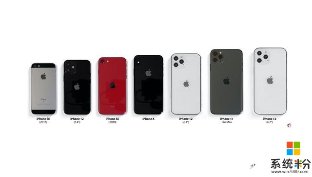 誰才算蘋果“真小屏旗艦”？iPhone12尺寸橫向對比SE/7/X/11/SE 2(3)