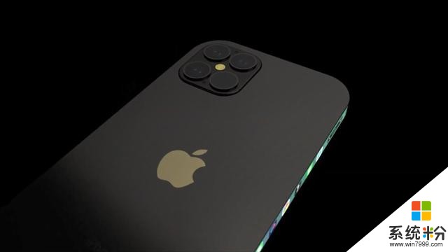 iPhone13概念图：三块屏幕有投影功能，浴霸四摄LOGO会发光(6)