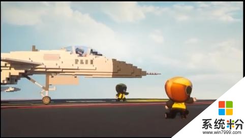 迷你世界：玩家庆祝八一建军节，高度还原辽宁舰纪录片(7)