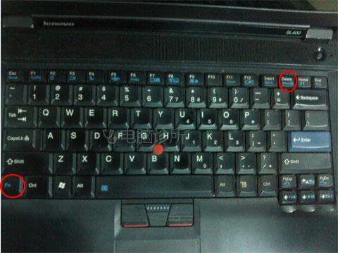 請問如何鎖定筆記本自帶鍵盤