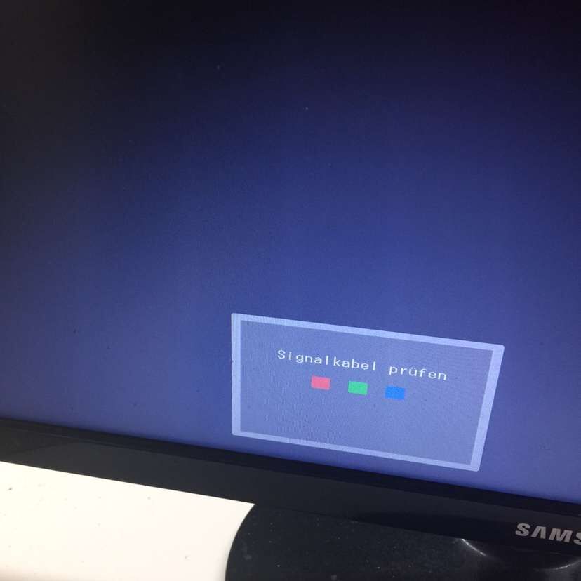 电脑显示屏线显示无信号是为什么？