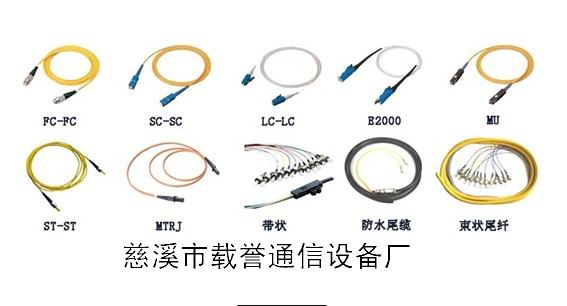 谁知道光纤跳线种类有哪些？