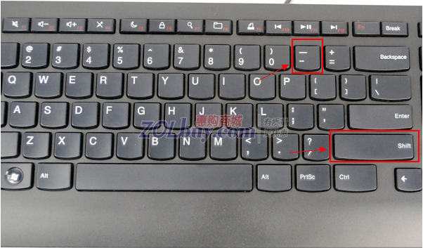 想知道电脑键盘哪个键是符号键