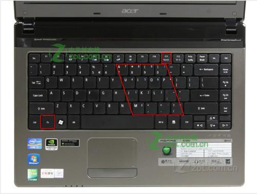 宏基筆記本關閉小鍵盤的方法有哪些？