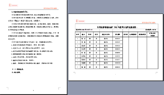 谁知道怎么横向打印表格